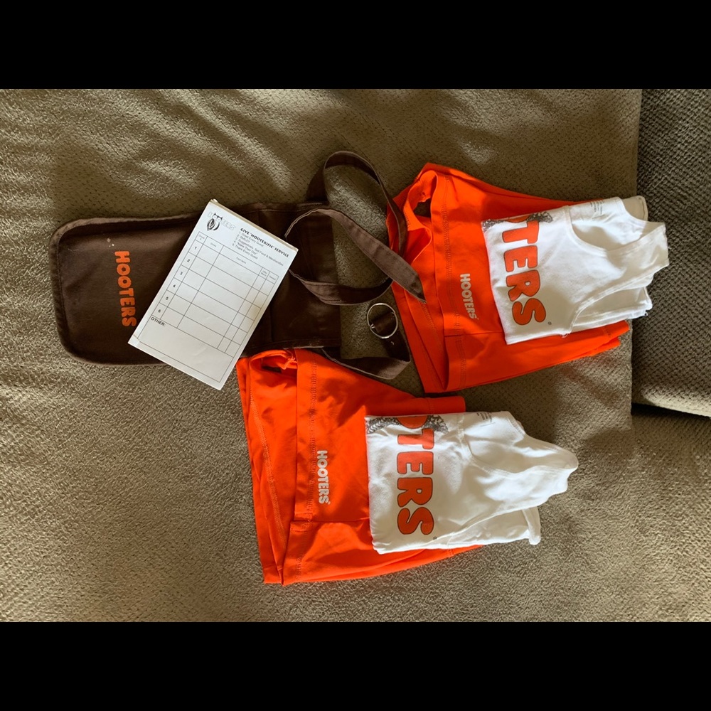 Two hooters uniforms